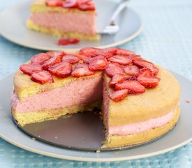 Strawberry Mousse Cake