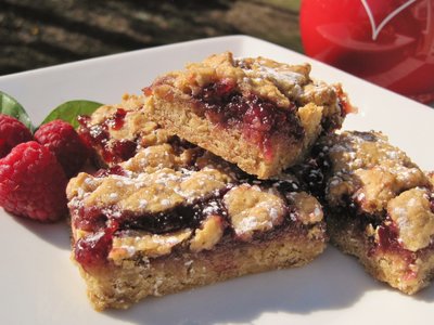 Oatmeal Jam Bars