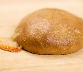 Basil, Cherry Tomato and Mozzarella Stuffed Bread