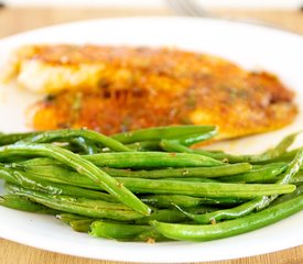 Lemony-Garlicky Green Beans 