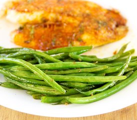 Lemony-Garlicky Green Beans 