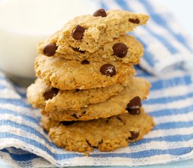 Oatmeal Peanut Butter Chocolate Chip Cookies