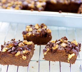 Gluten-Free Black Bean and Chocolate Brownies 