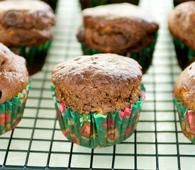 Double Chocolate Banana Muffins