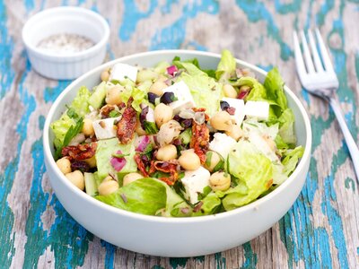 Chopped Mediterranean Salad 