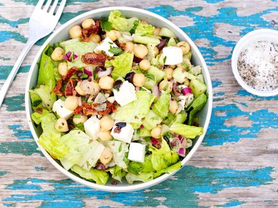 Chopped Mediterranean Salad 