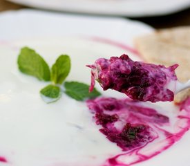 Beet Raita