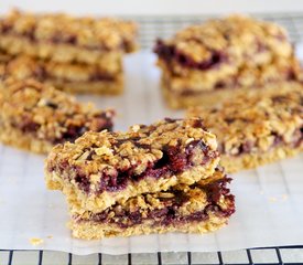 Applesauce Oatmeal Whole Wheat Jam Bars