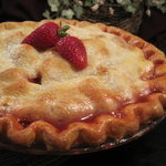 Easy Covered Strawberry Pie