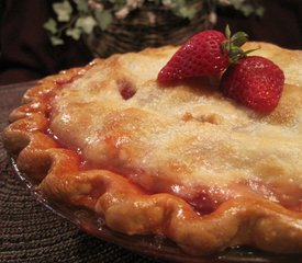 Easy Covered Strawberry Pie