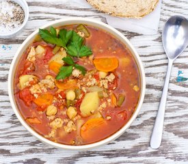 Crockpot Italian Sausage Vegetable Soup