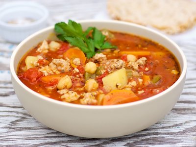 Crockpot Italian Sausage Vegetable Soup