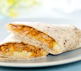 Simple Barbecue Tuna Wrap