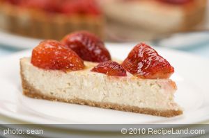 Low Fat Strawberry Cheesecake recipe