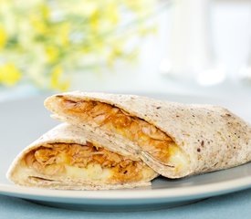 Simple Barbecue Tuna Wrap