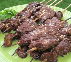 Teriyaki Beef Kebabs