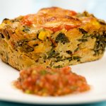 Veggie Meatloaf with Checca Sauce