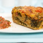 Veggie Meatloaf with Checca Sauce