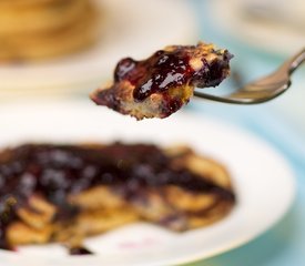 Breakfast Blueberry Ricotta Pancakes