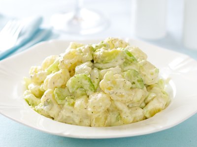 Avocado and Potato Salad with Horseradish