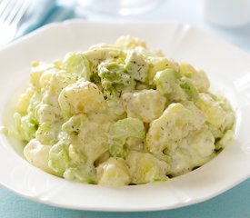 Avocado and Potato Salad with Horseradish