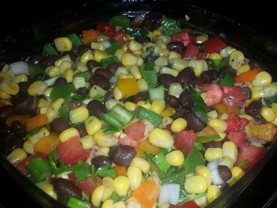 Black bean and Corn Salsa