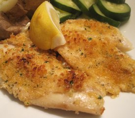 Broiled Tilapia Parmesan