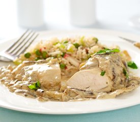 Chicken with Shiitake Mushroom Sauce