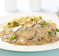 Chicken with Shiitake Mushroom Sauce