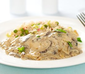 Chicken with Shiitake Mushroom Sauce