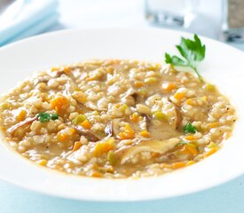 Barley-Shiitake Mushroom Soup