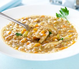 Barley-Shiitake Mushroom Soup