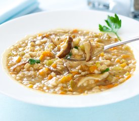 Barley-Shiitake Mushroom Soup