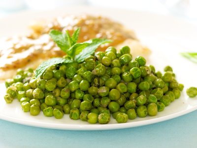 Easy Mint Peas