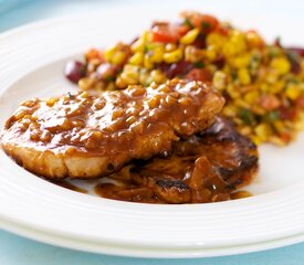 Honey Dijon Glazed Pork Chops