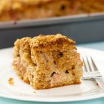 Best Rhubarb Cake (Healthier Version)