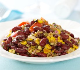 Kidney Bean Salad with Mediterranean Dressing