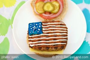 Fourth of July Burgers recipe