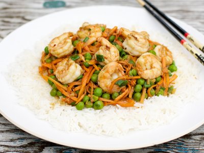 Stir-Fried Shrimp with Oyster Sauce