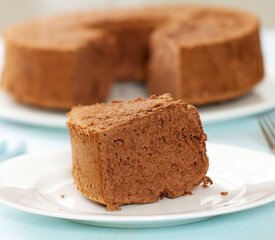 Light Chocolate Angel Food Cake