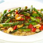 Asparagus Cashew Stir-Fry