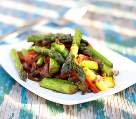 Warm Asparagus Salad