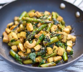 Asian Asparagus and Tofu Stir-Fry 