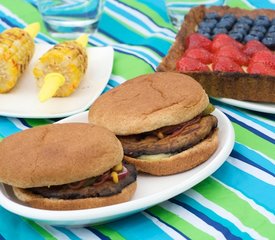 4th of July Grilled Portobello Burgers