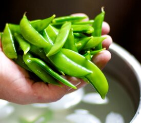 Blanched Sugar Snap Peas