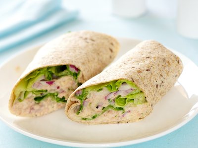 Chunky Tuna Salad Roll-Ups