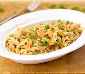 Fusilli with Smoked Salmon