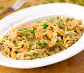 Fusilli with Smoked Salmon