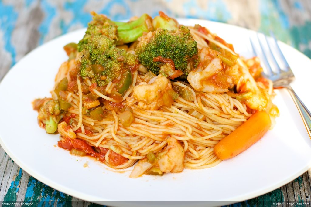 Vegetable Spaghetti Sauce