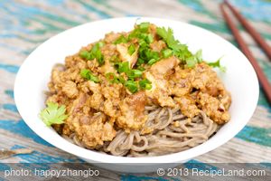Spicy Sichuan Noodles (Dan Dan Mian) recipe